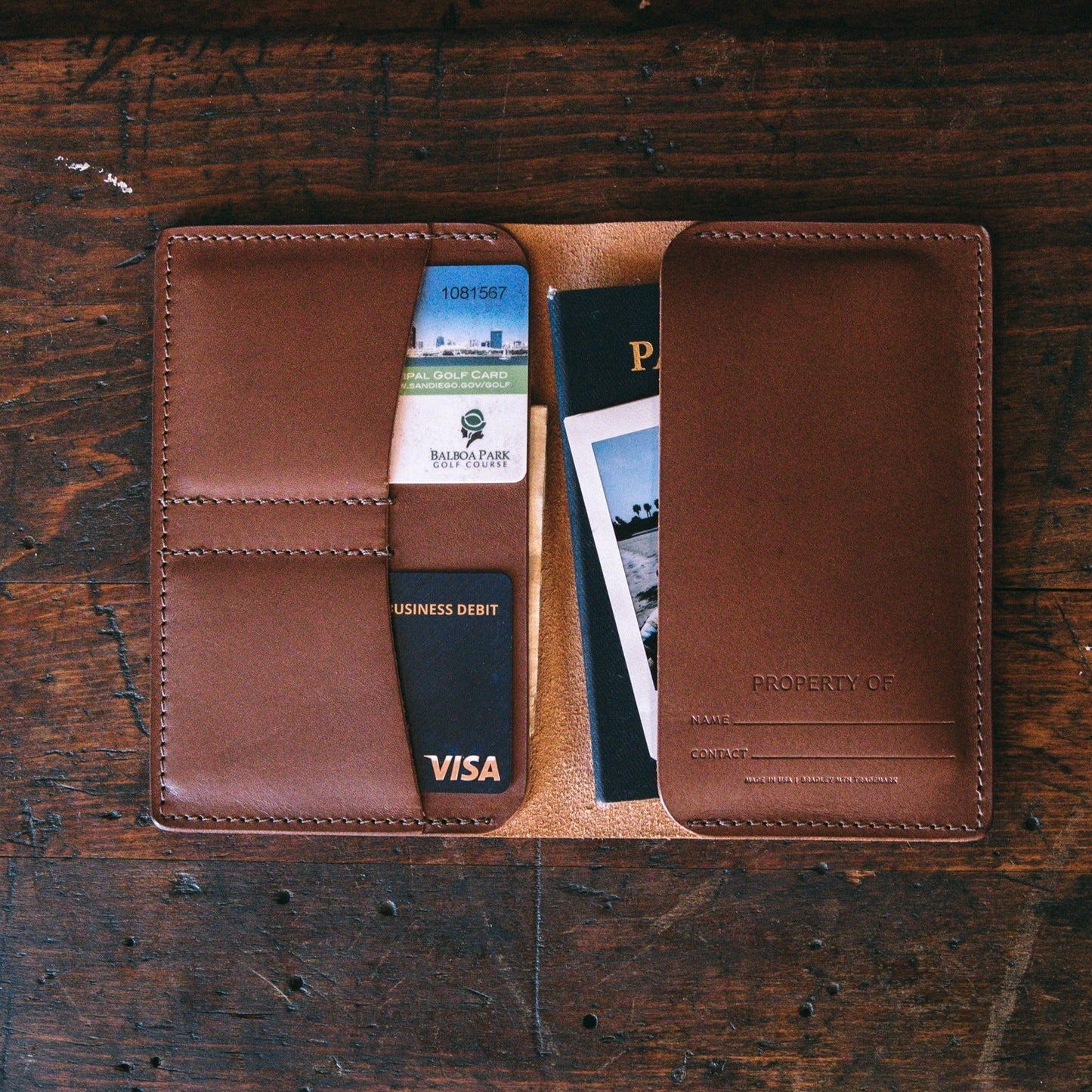 Charter Wallet - Brown