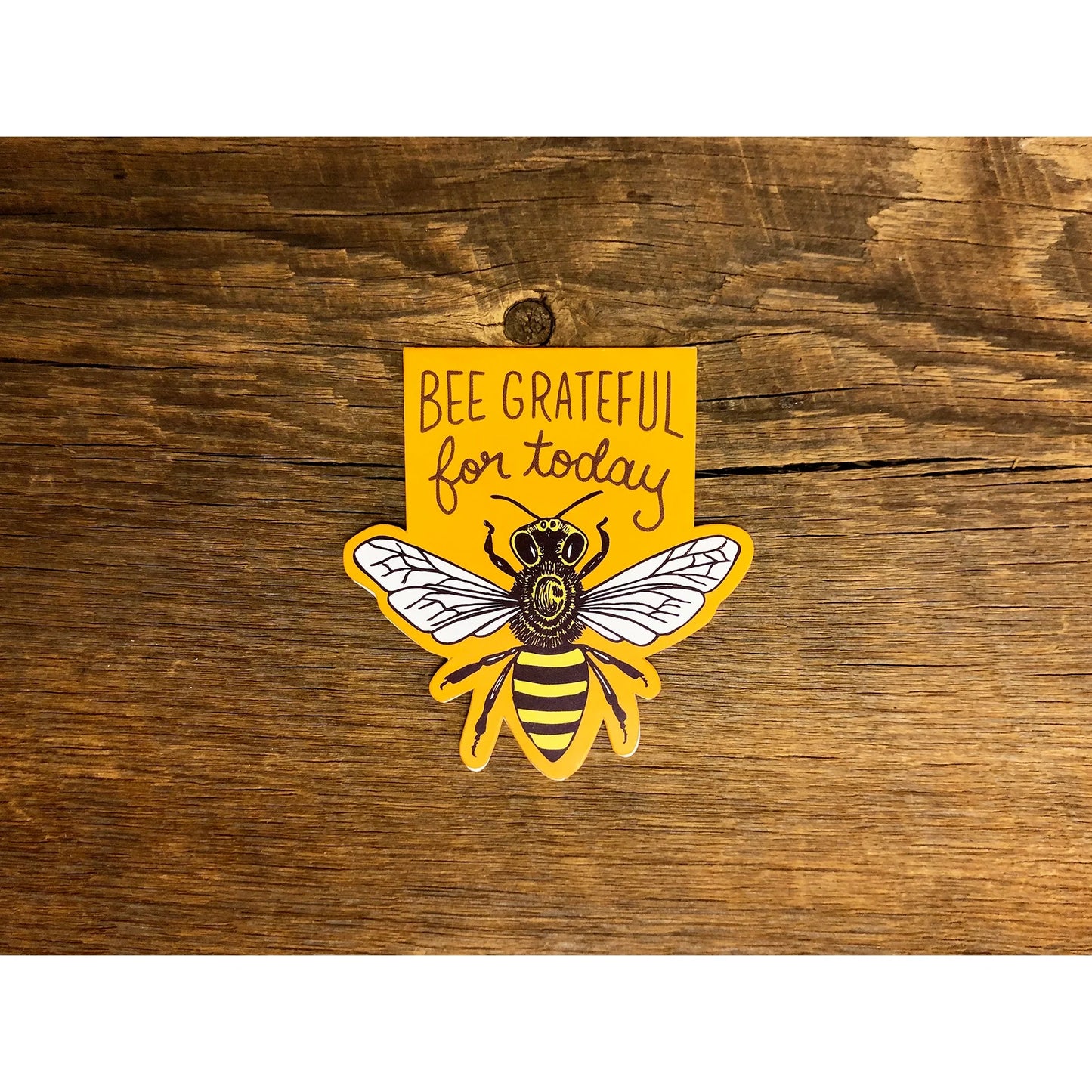 Grateful Bee Magnetic Bookmark