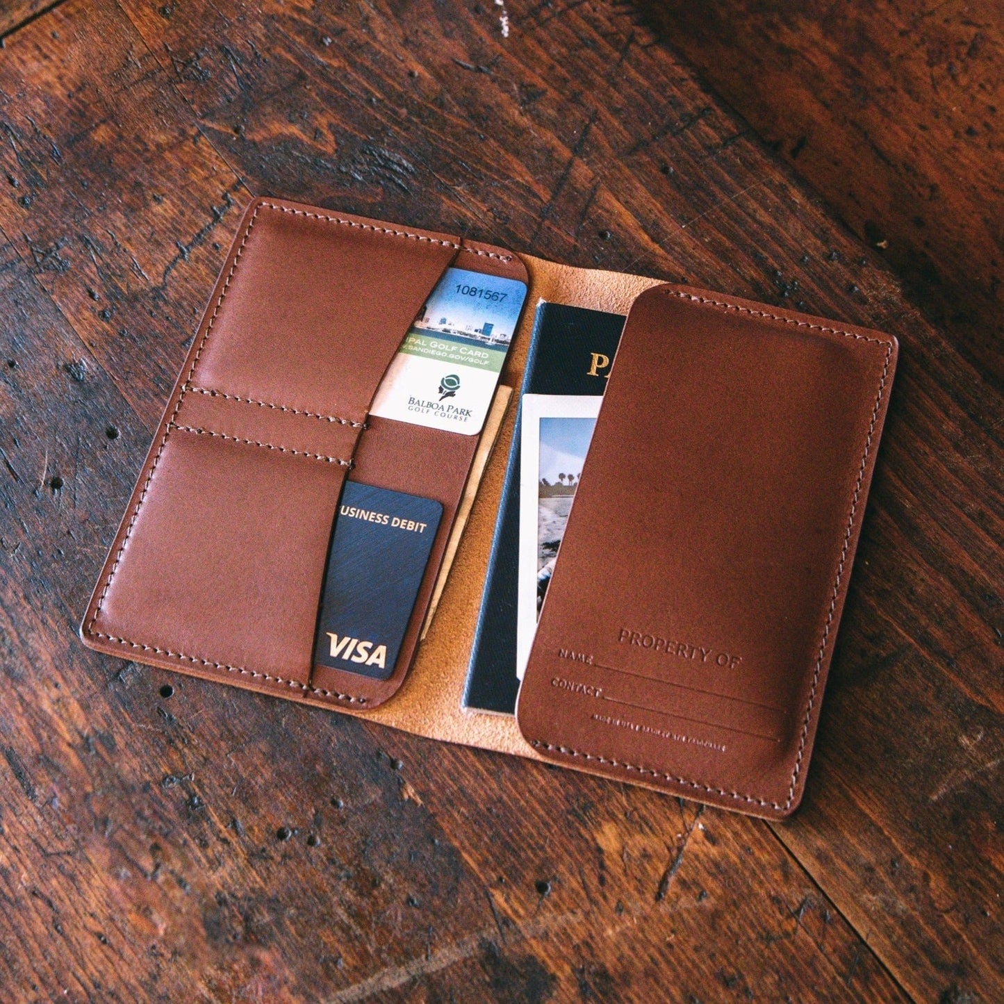 Charter Wallet - Brown