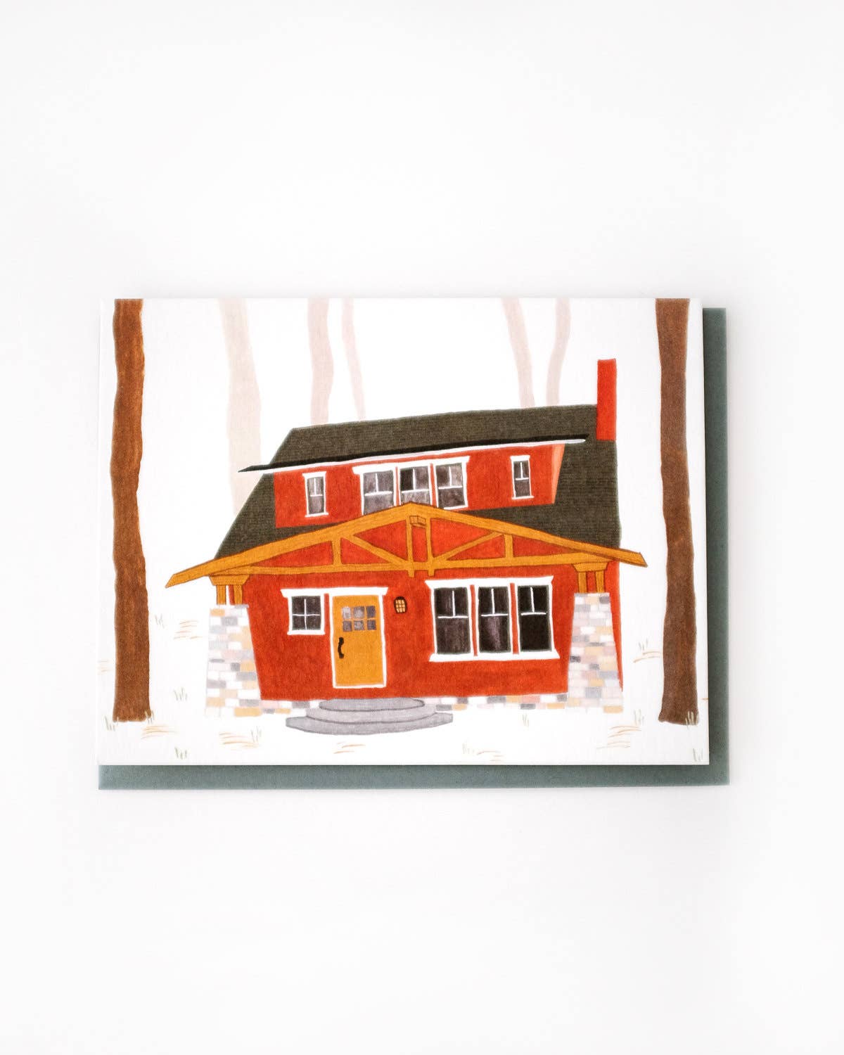 Craftsman Cabin Card - Harold&Charles