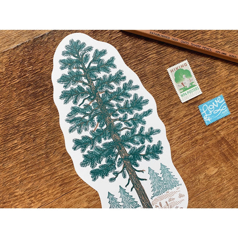 Pine Tree Postcard by Noteworthy Paper & Press