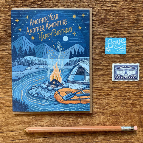 Campfire Birthday Card | Noteworthy Paper & Press