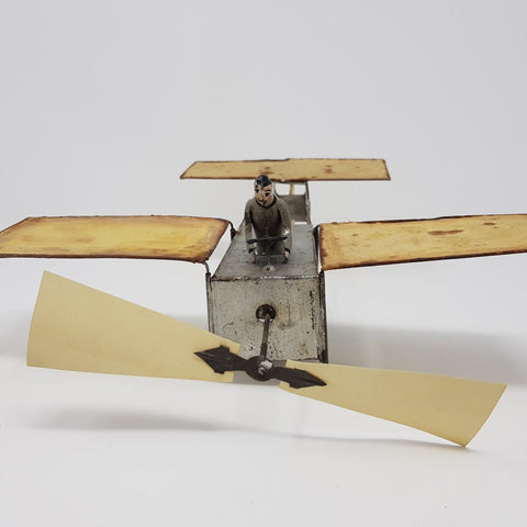 Antique aeroplane by Ernst Plank