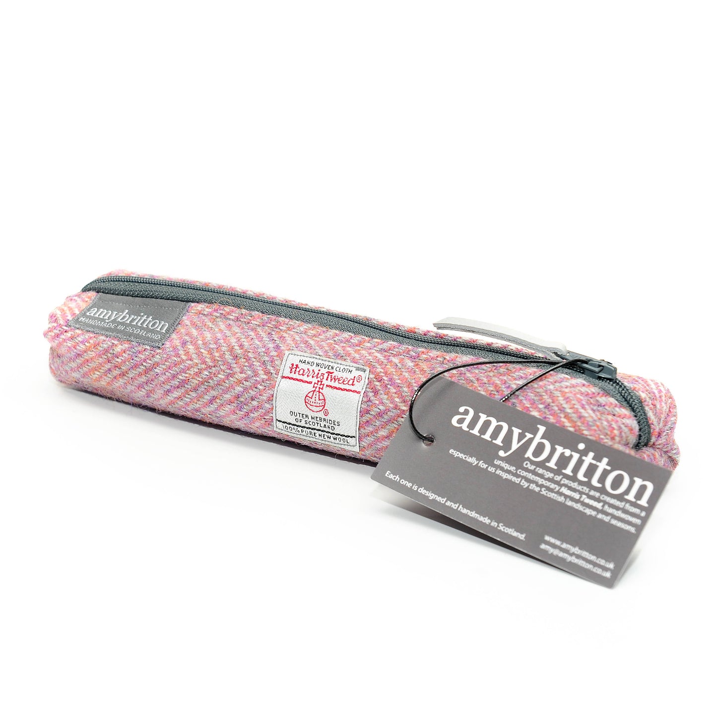 Sea Pink Slim Pencil Case - Harold&Charles