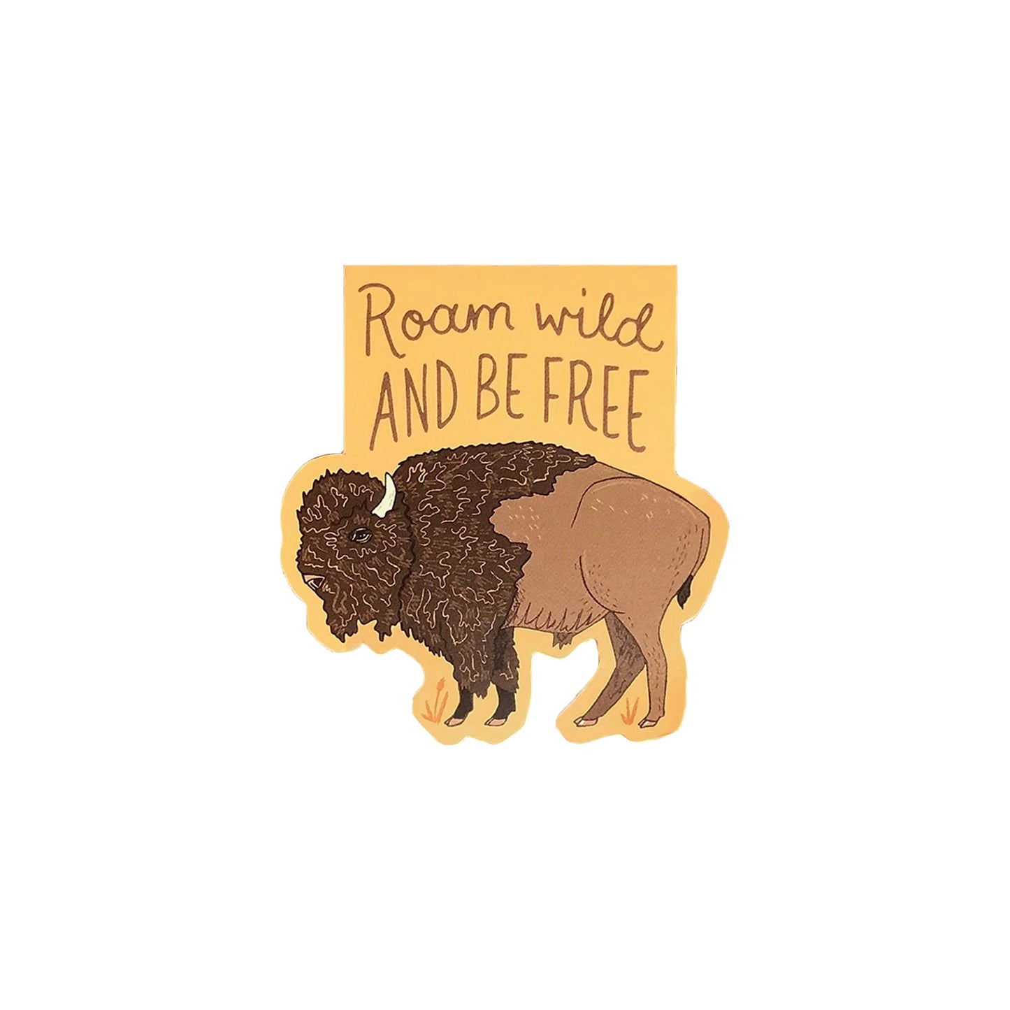 Roam Buffalo Magnetic Bookmark