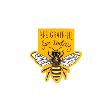 Grateful Bee Magnetic Bookmark