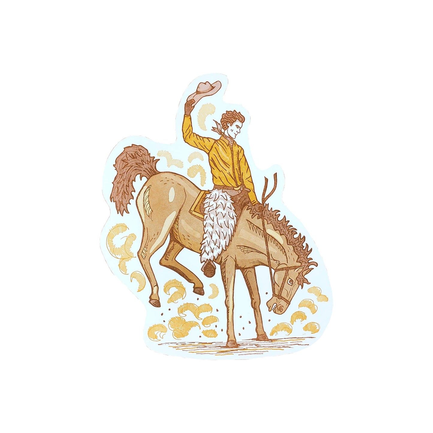 Bucking Bronco Postcard by Noteworthy Paper & Press - Harold&Charles