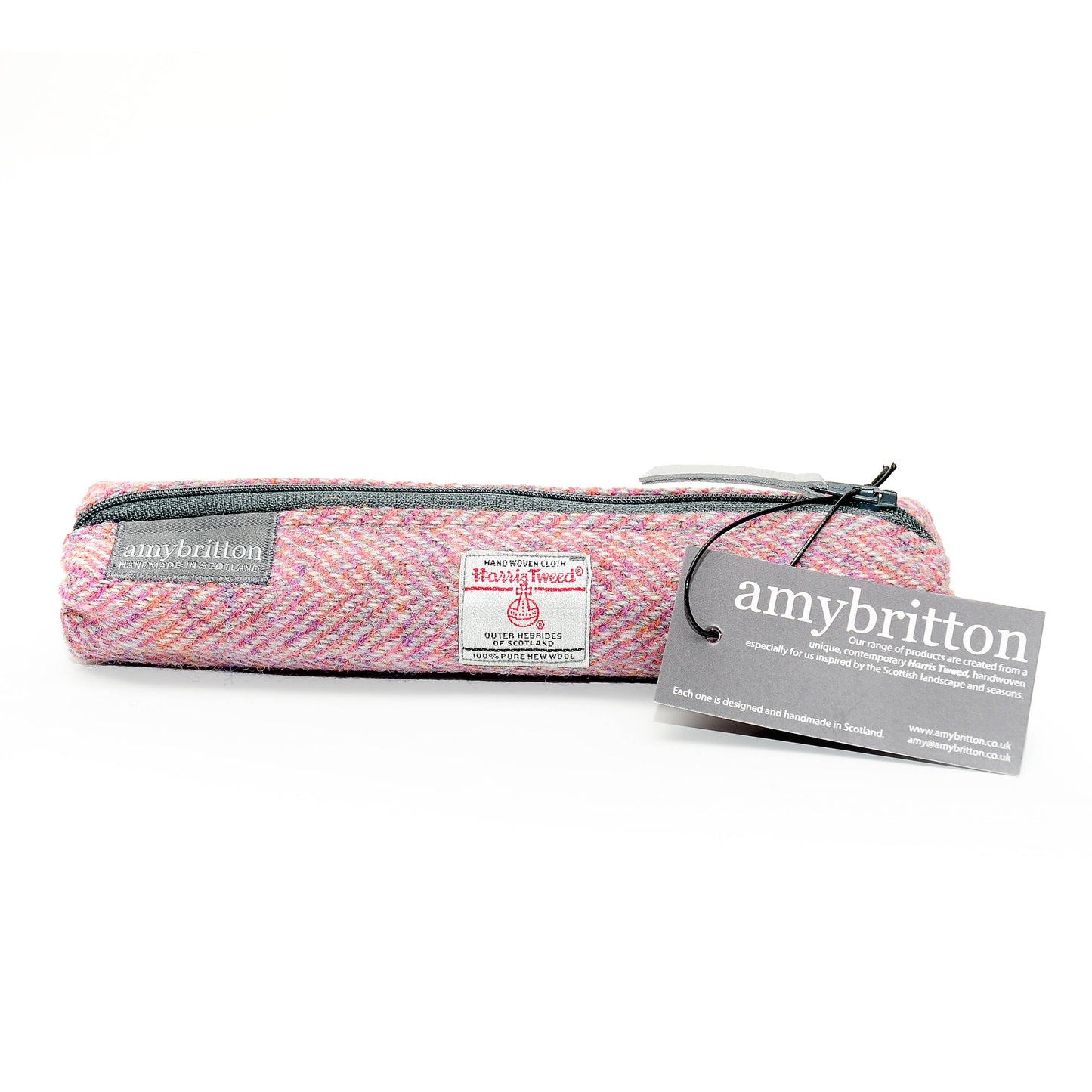 Sea Pink Slim Pencil Case - Harold&Charles