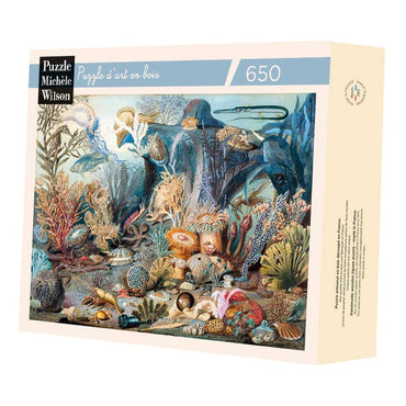 Life Of The Ocean Hand-cut Art Wooden Jigsaw Puzzle