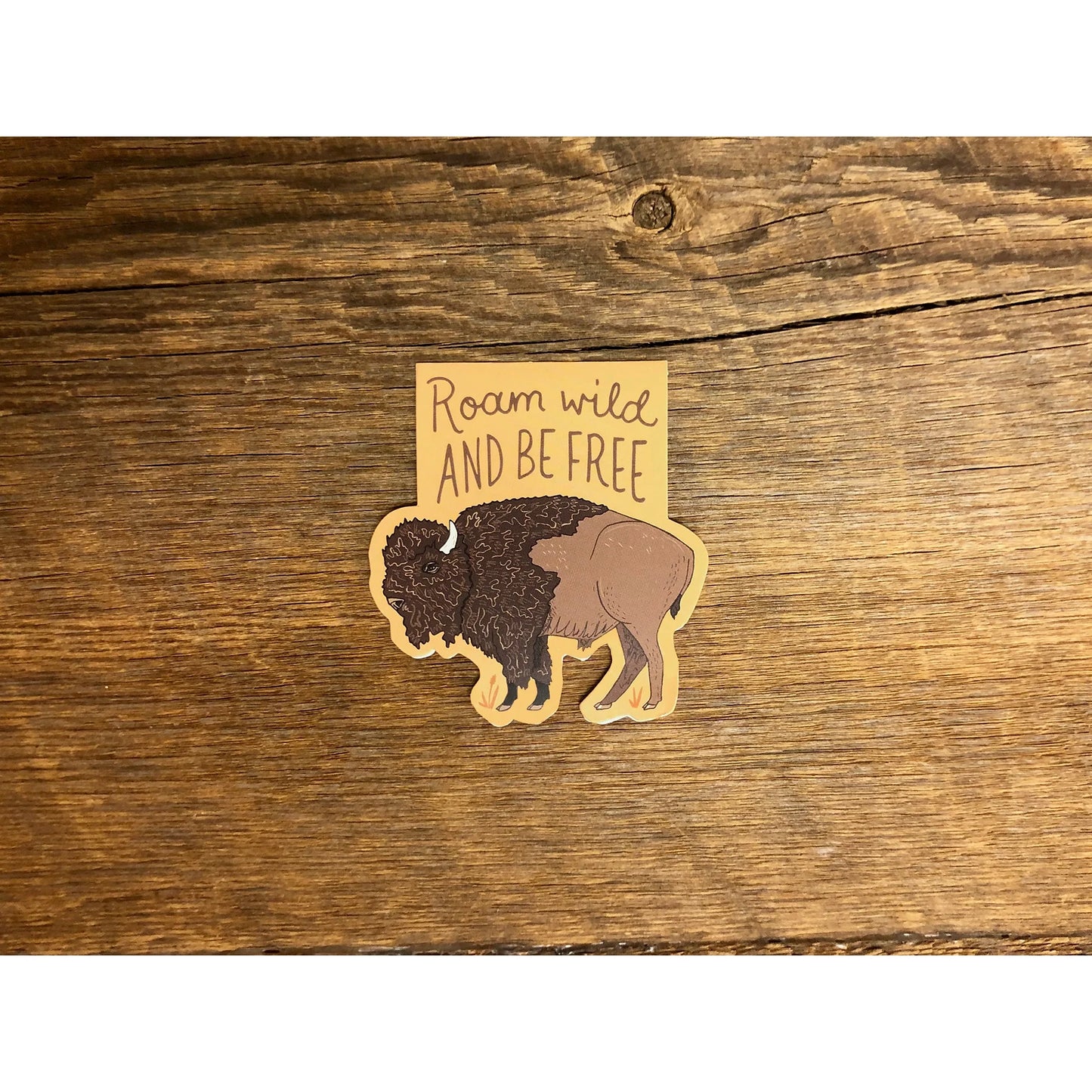 Roam Buffalo Magnetic Bookmark