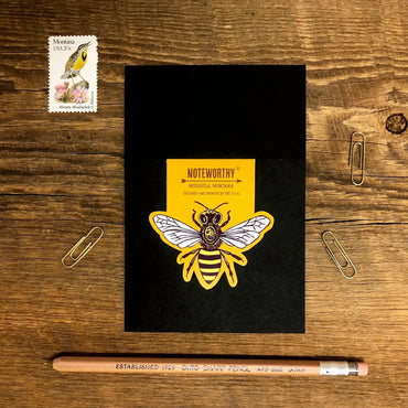 Grateful Bee Magnetic Bookmark