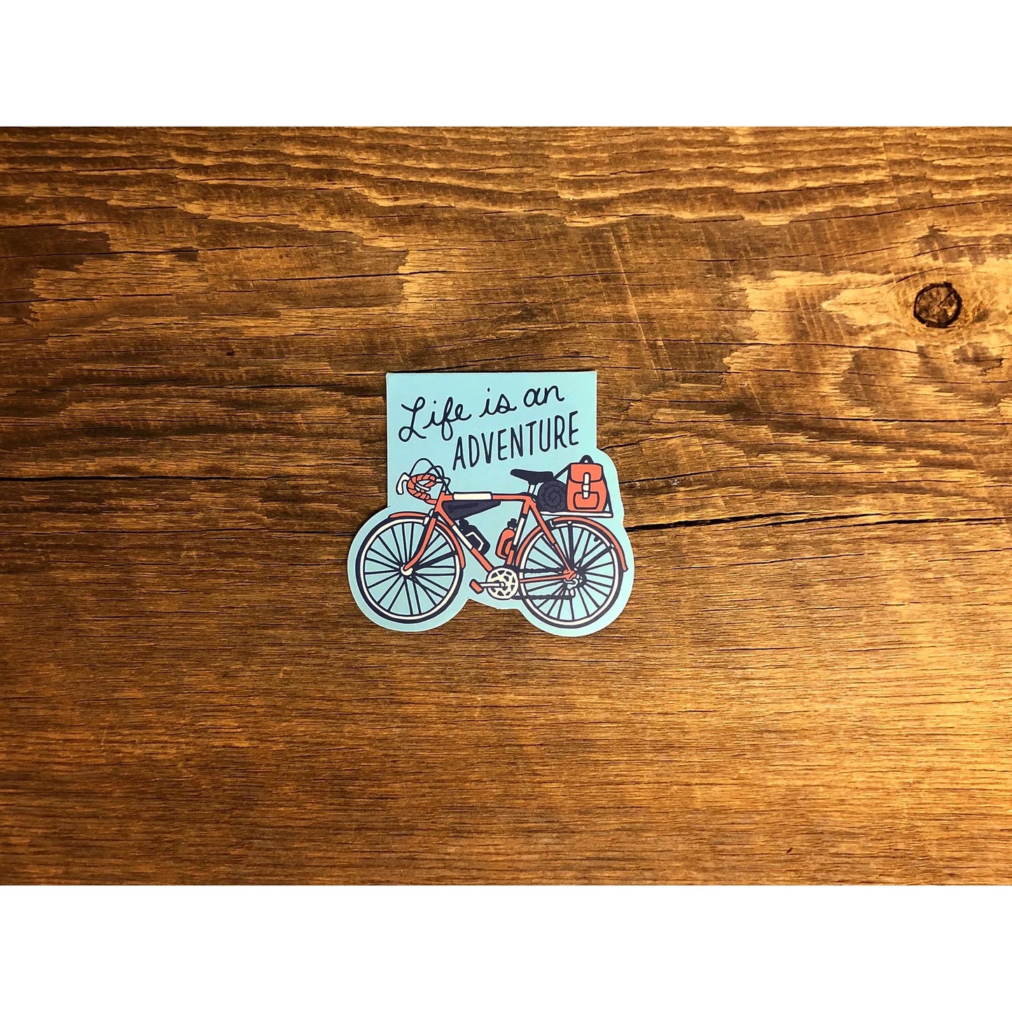 Adventure Bicycle Magnetic Bookmark | Noteworthy