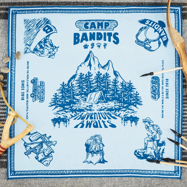 ADVENTURE AWAITS | Bandits Bandana | 100% Organic Cotton