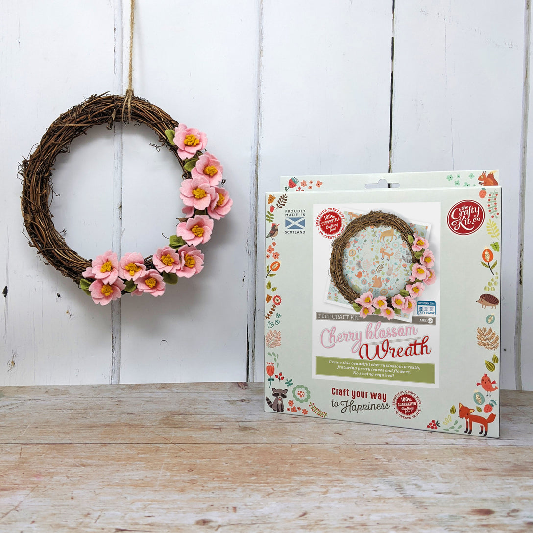 Felt Cherry Blossom Craft Kit - Harold&Charles