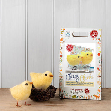 Chirpy Chicks Needle Felting Kit