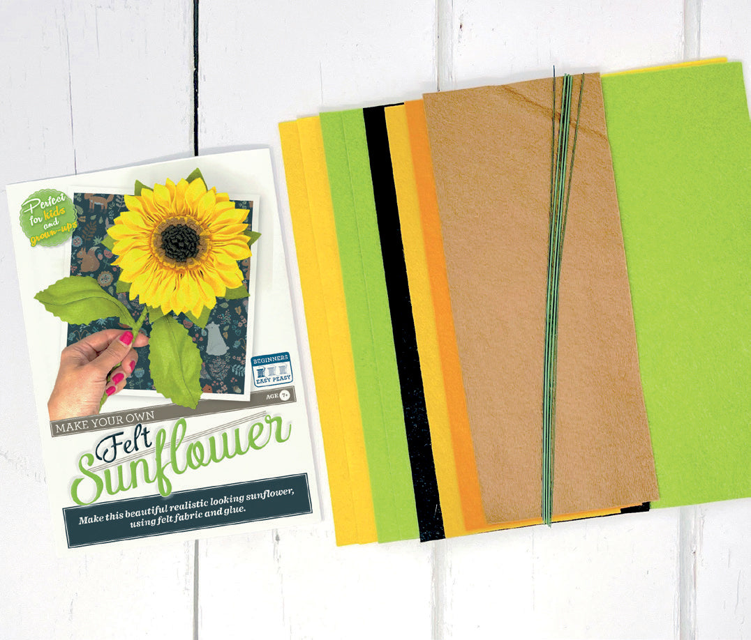 Felt Sunflower Craft Kit - Harold&Charles