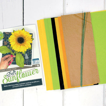 Felt Sunflower Craft Kit