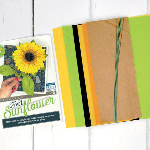 Felt Sunflower Craft Kit