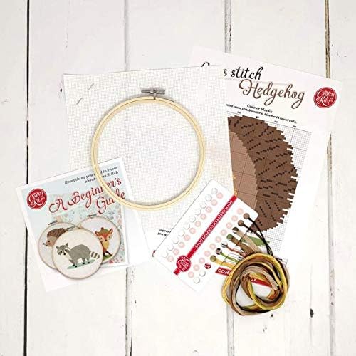 Cross Stitch Hedgehog Craft Kit