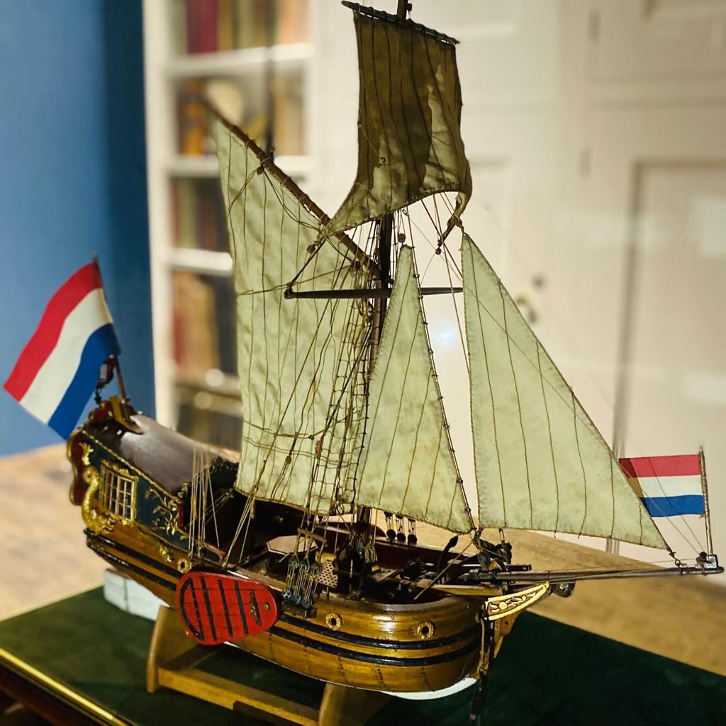 Model of Dutch Admiralty yacht - Harold&Charles