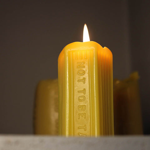 Poison Bottle Beeswax Candle