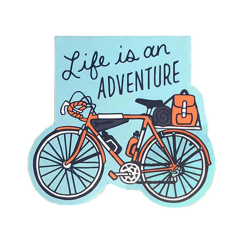 Adventure Bicycle Magnetic Bookmark | Noteworthy