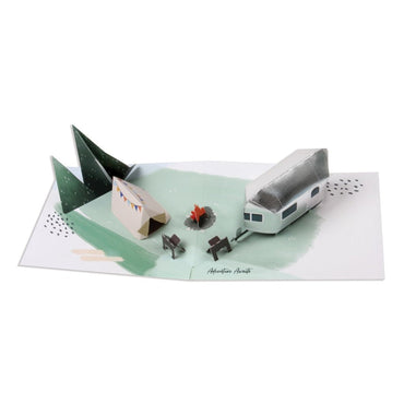 Camping Pop-up Greeting Card