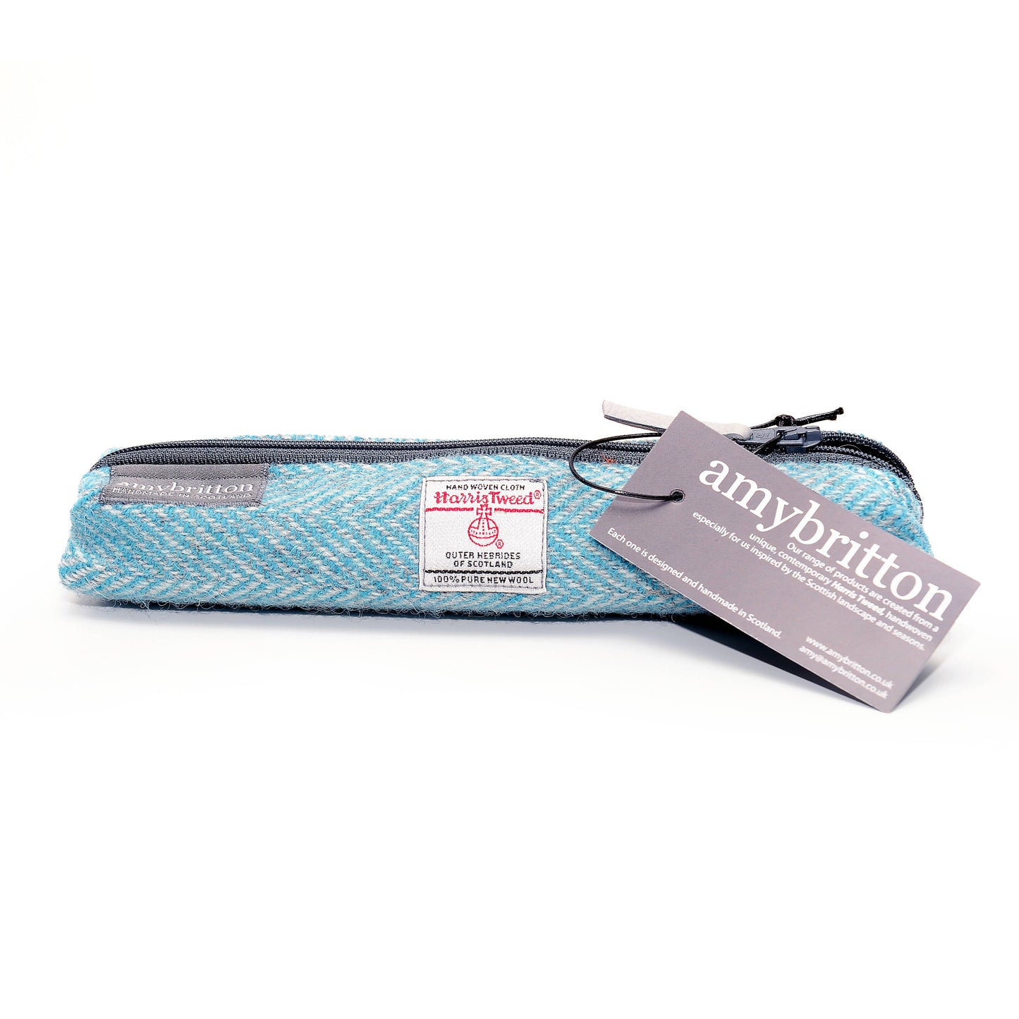 Teal Slim Pencil Case - Harold&Charles