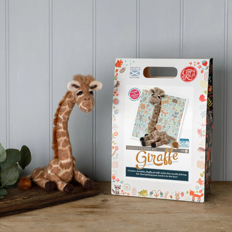 Giraffe Needle Felting Kit