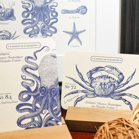 Card Octopus | L'Atelier Letterpress