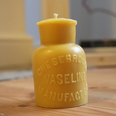 Vaseline Chesebrough Manufacturing Beeswax Candle