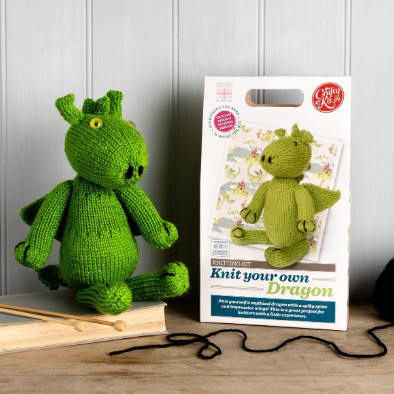 Knit your own Dragon Kit - Harold&Charles