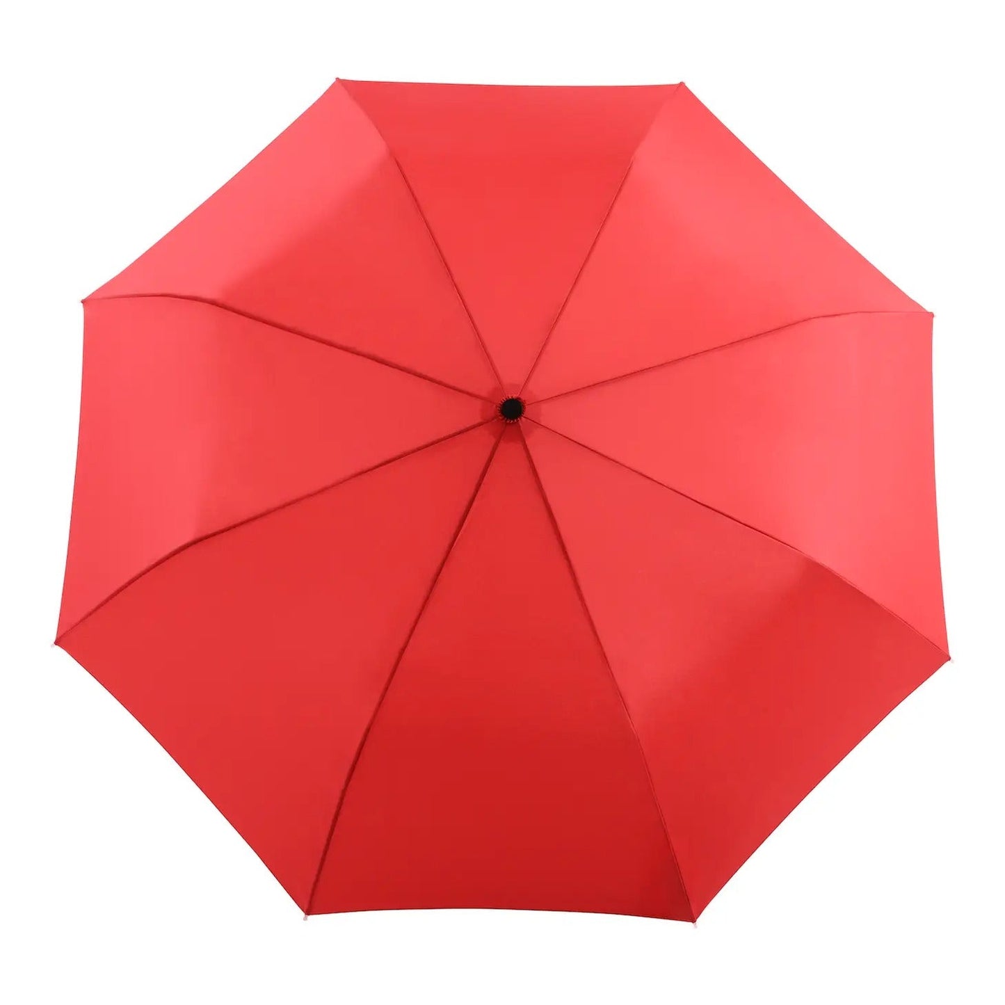 Red Compact Eco-Friendly Wind Resistant Umbrella by Original Duckhead