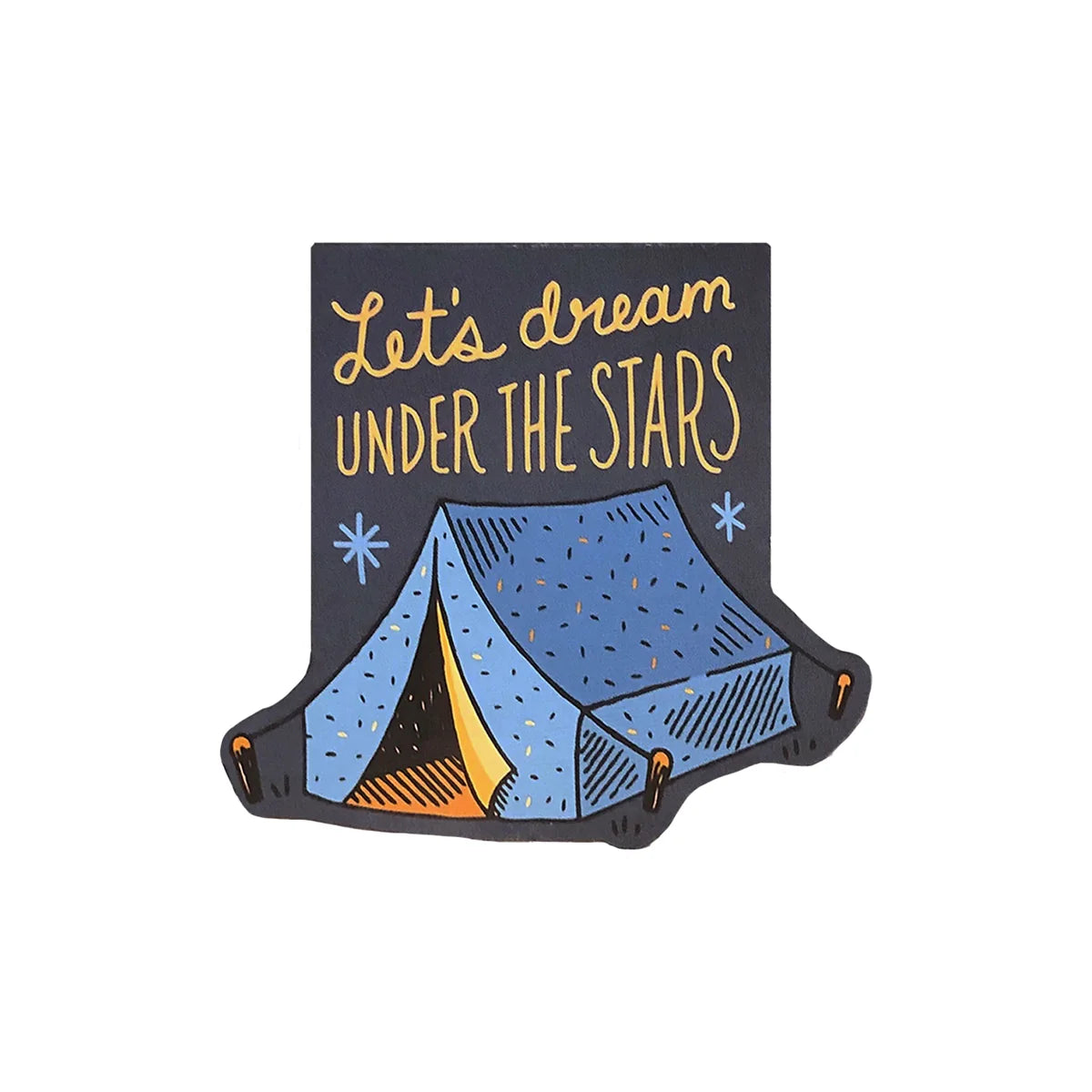 Dream Tent Magnetic Bookmark