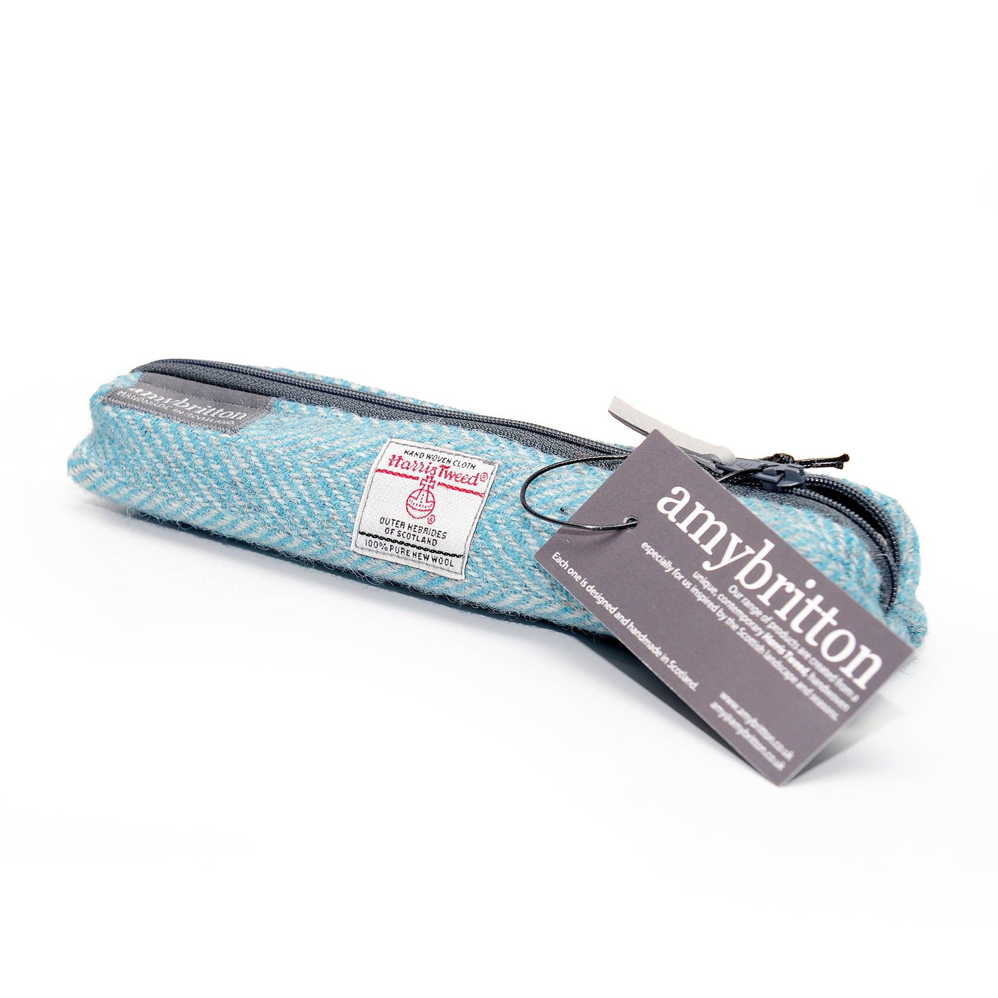 Teal Slim Pencil Case - Harold&Charles