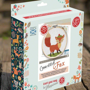 Cross Stitch Fox Craft Kit