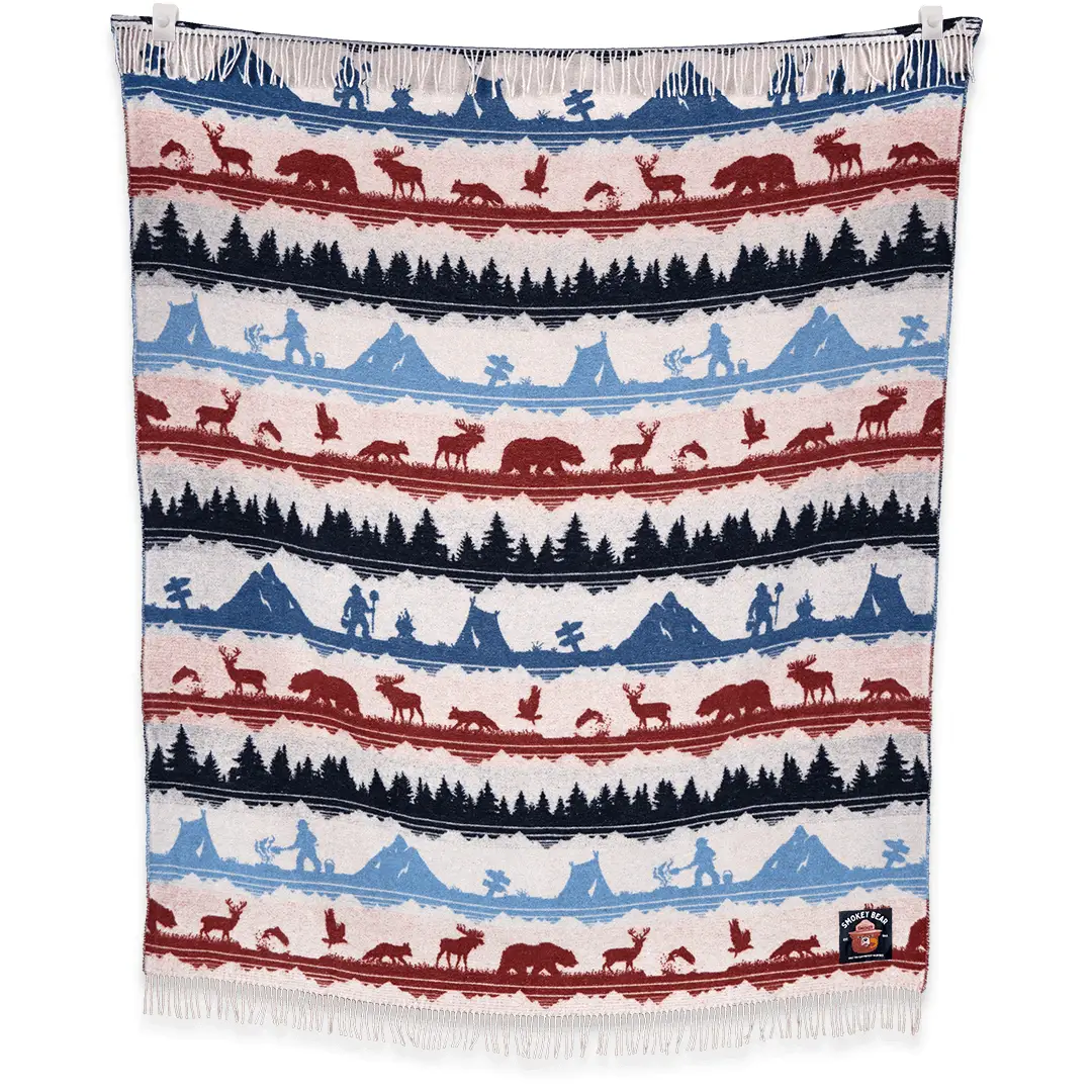 Smokey Bear Ramble Blanket | Sackcloth & Ashes