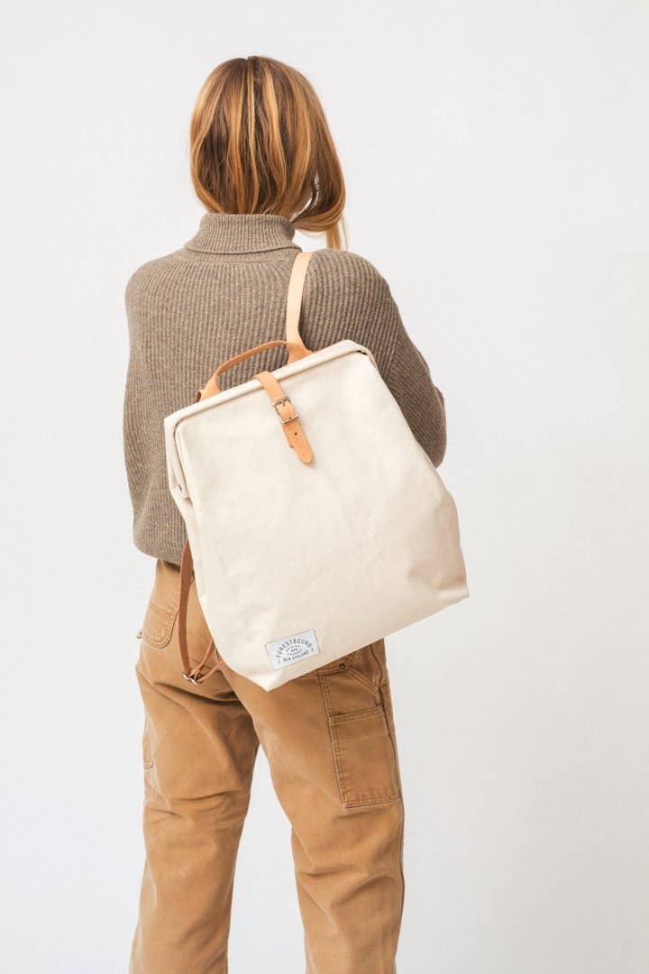 Utility Backpack in Natural Forestbound Bags - Harold&Charles