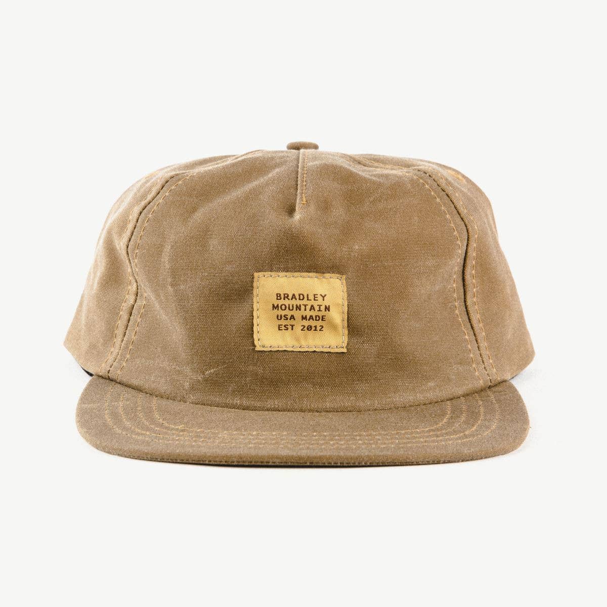 Heritage Field Tan Waxed Canvas Camper Hat - Harold&Charles