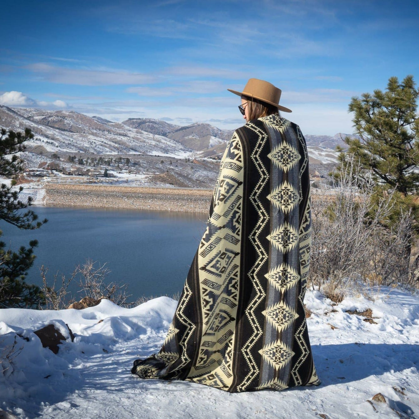 Andean Alpaca Wool Blanket - Harold&Charles