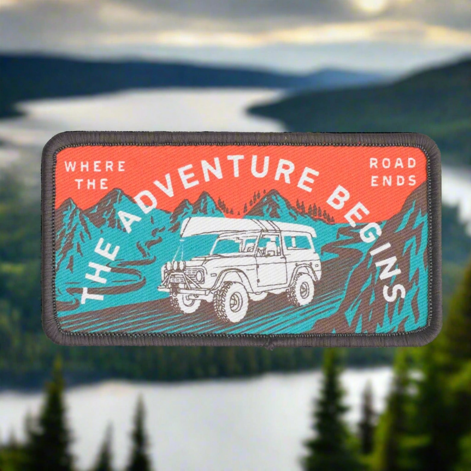 Where The Road Ends Patch Sendero Provisions - Harold&Charles