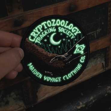 Friends of Cryptid Wildlife Patch - Cryptozoology Tracking Society - Glow in the Dark