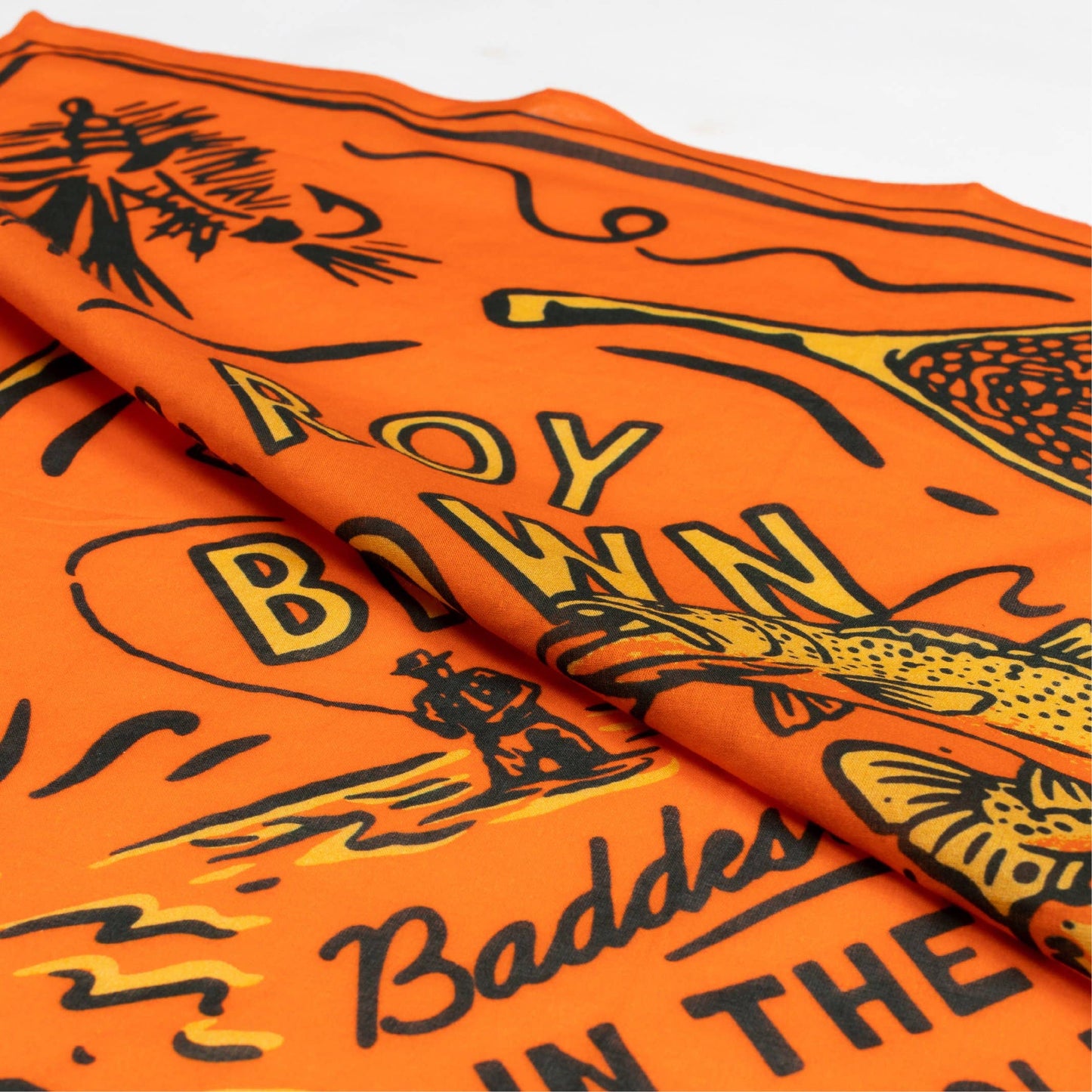 Leroy Brown Orange Bandana Sendero Provisions - Harold&Charles