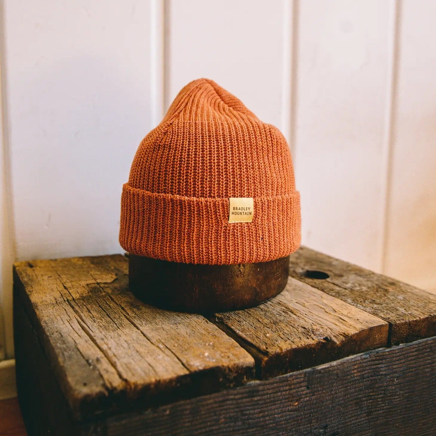 Bradley Mountain Watch Cap | Cotton | Ochre