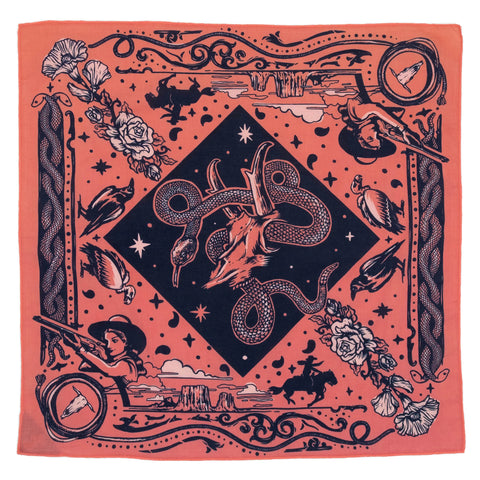 Rattle & Hiss Bandits Bandana 100% Organic Cotton