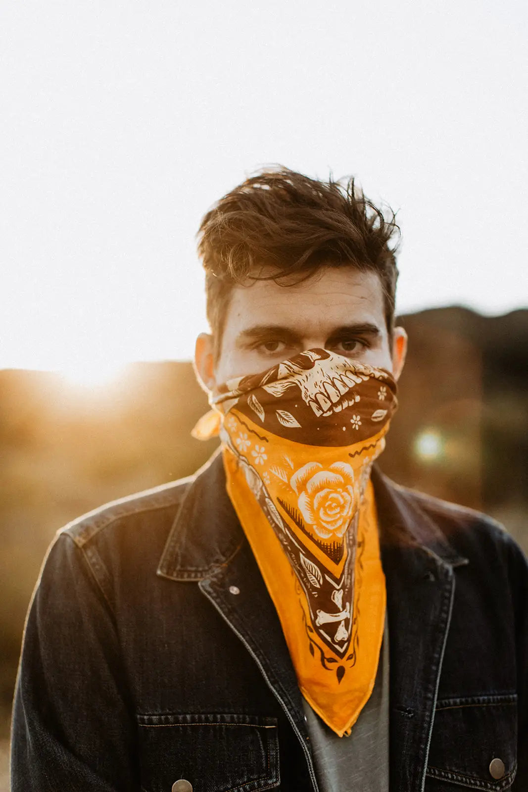 Free Spirit | Bandits Bandana | 100% Organic Cotton