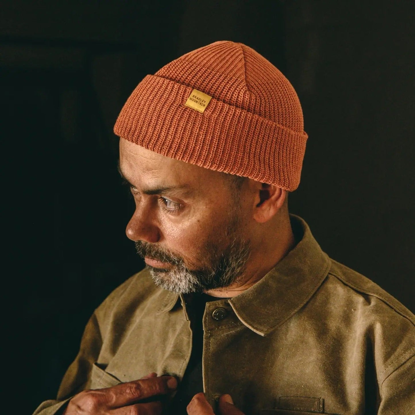 Bradley Mountain Watch Cap | Cotton | Ochre