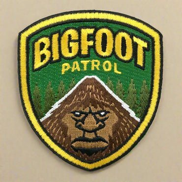 Bigfoot Patrol Embroidered Patch