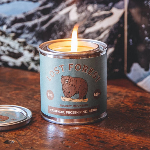 Lost Forest Candle by Bradley Mountain