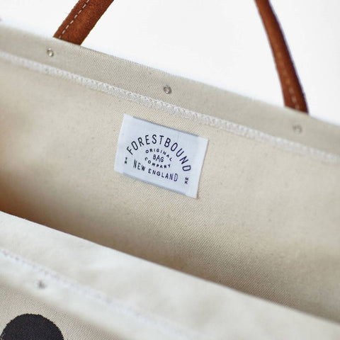 BEACH Canvas Utility Bag | Forestbound Bags